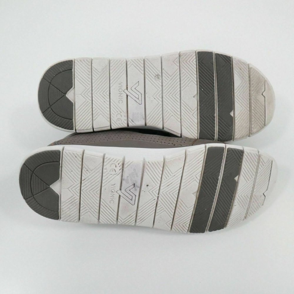 Vionic Riley Sneakers Flats Womens US8.5 EU40 UK6.5 Taupe Gray Brown Shoes - Picture 10 of 10